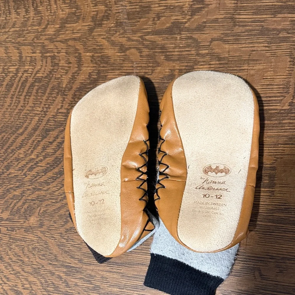 Hanna Andersson Kids Moccasin Socks - Gray, Black, Yellow, Tan